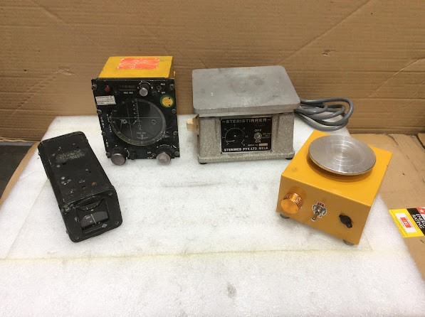 Steristirrer Sterimed Magnetic Stirrer&Narco VOA-6 VOR Converter/Indicator