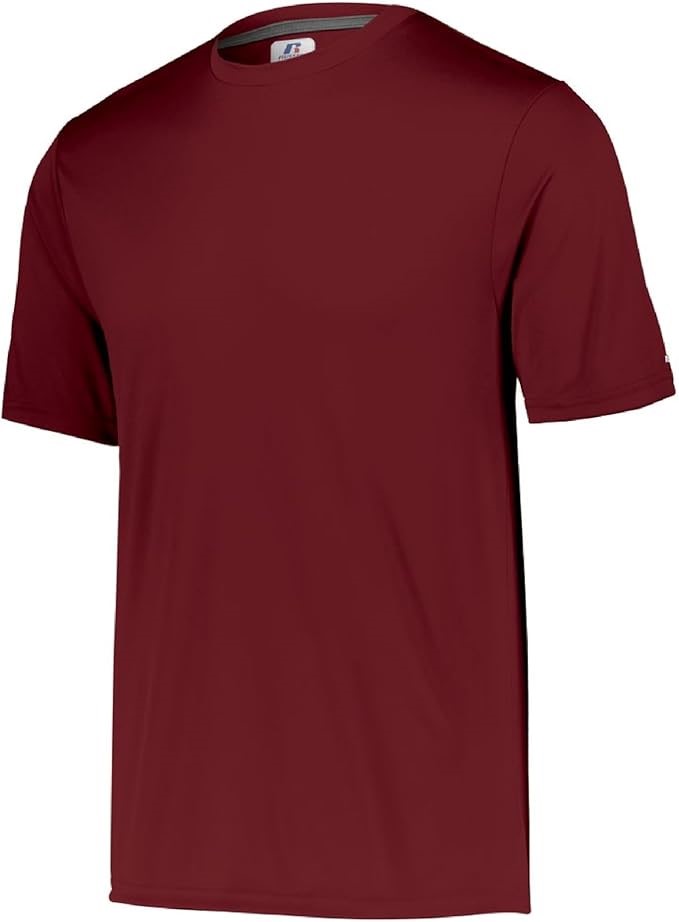 RUSSELL ATHLETIC Men's Performance T-Shirt, Size M, Cardinal, 629X2M Buyer