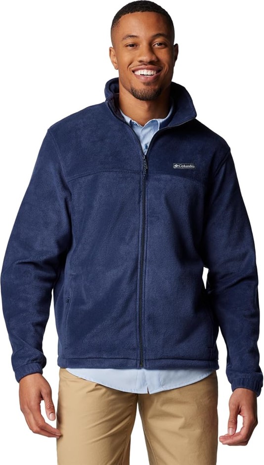 COLUMBIA Men's Steens Mountain Full Zip 2.0, Jacket, Size XL, Navy, WM3220