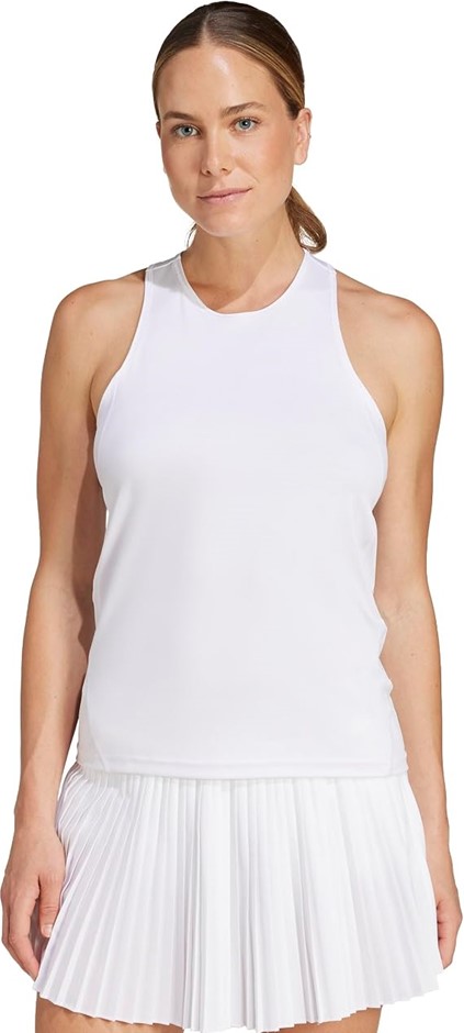 ADIDAS Women's Climacool Tennis Tank Top, Size M, White, JE7110. Buyers No