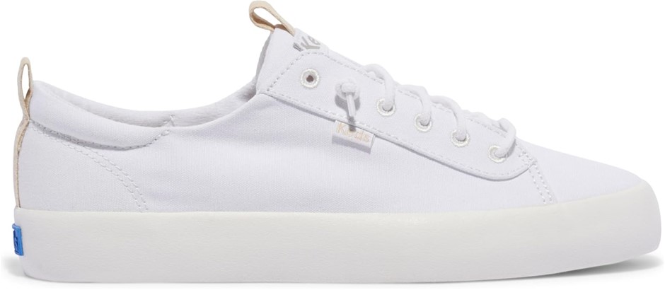 KEDS Women's Kickback Canvas Shoes, US7.5/EU38, White, WF66041. Buyers Not