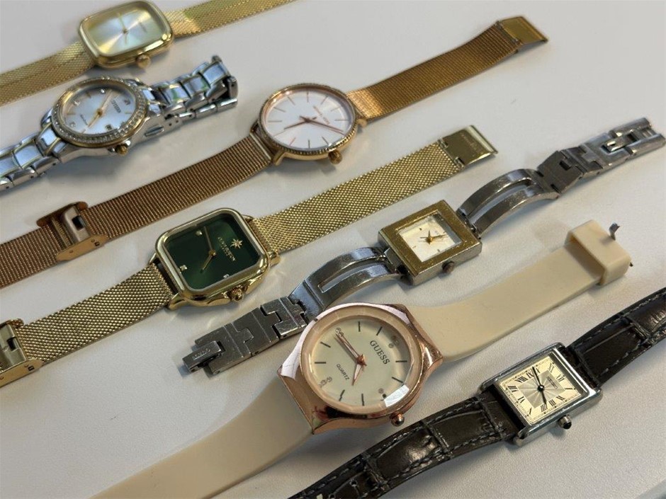 7 x Asstd. Watch Brands CALVIN KLEIN, SEIKO, CITIZEN, KORS & Others