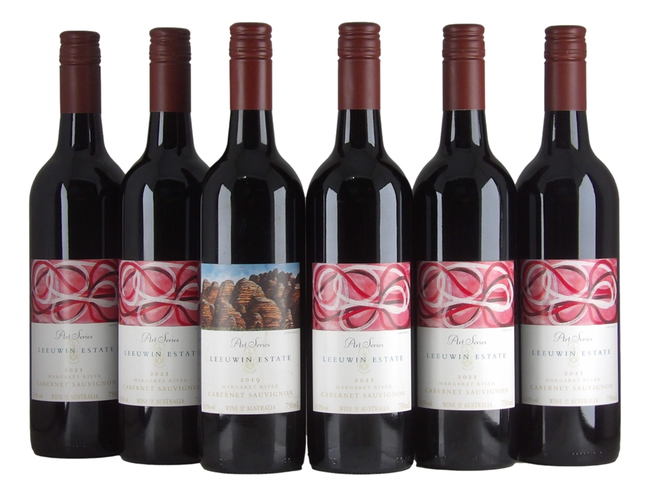 Leeuwin Estate Art Series Cabernet Sauvignon 2019/21 (6x 750mL), WA.