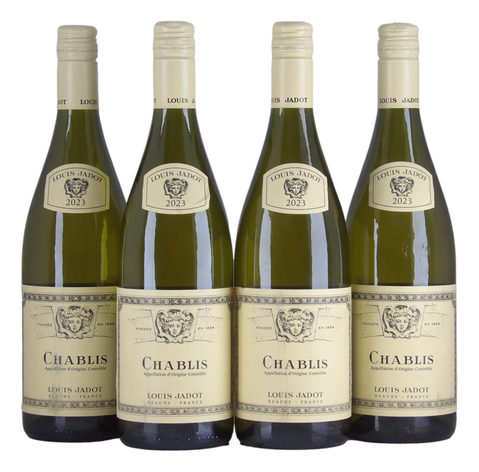 Louis Jadot Chablis 2023 (4x 750mL), VIC.