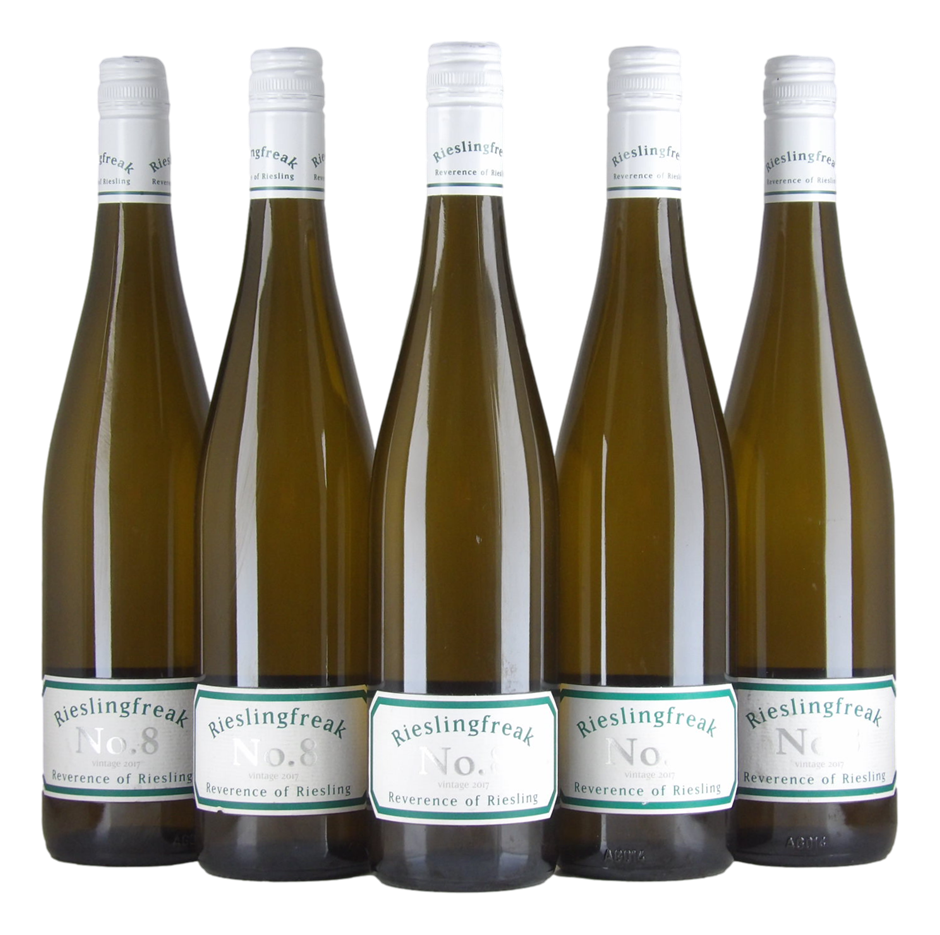 Riesling Freak No.8 Riesling 2017 (5x 750mL), SA.