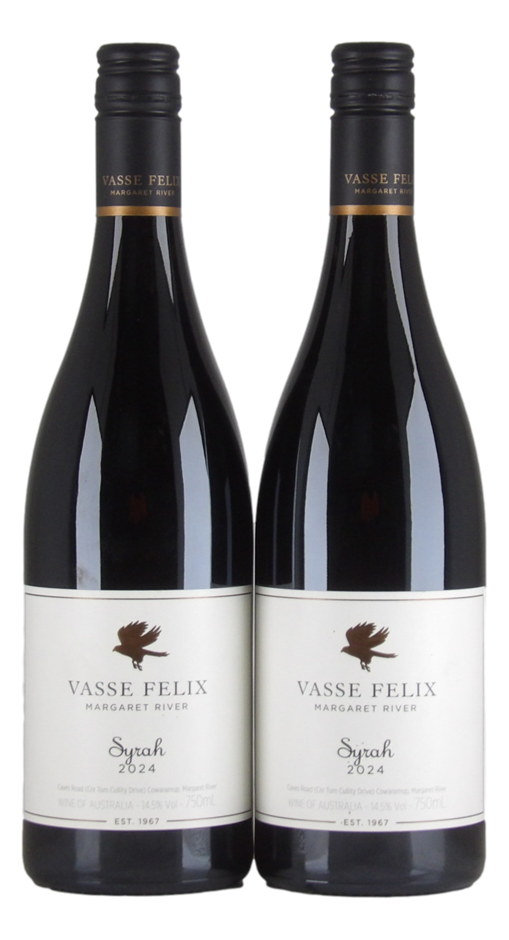 Vasse Felix Syrah 2024 (2x 750mL), WA.