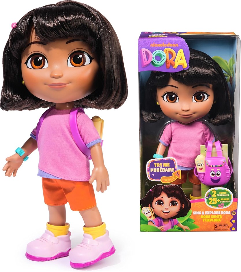 2 X DORA Sing & Explore Dora Doll with Music