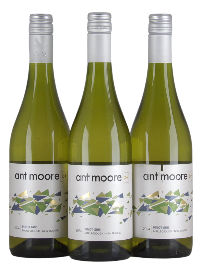 Ant Moore Pinot Gris 2024 (3x 750mL), NZ.