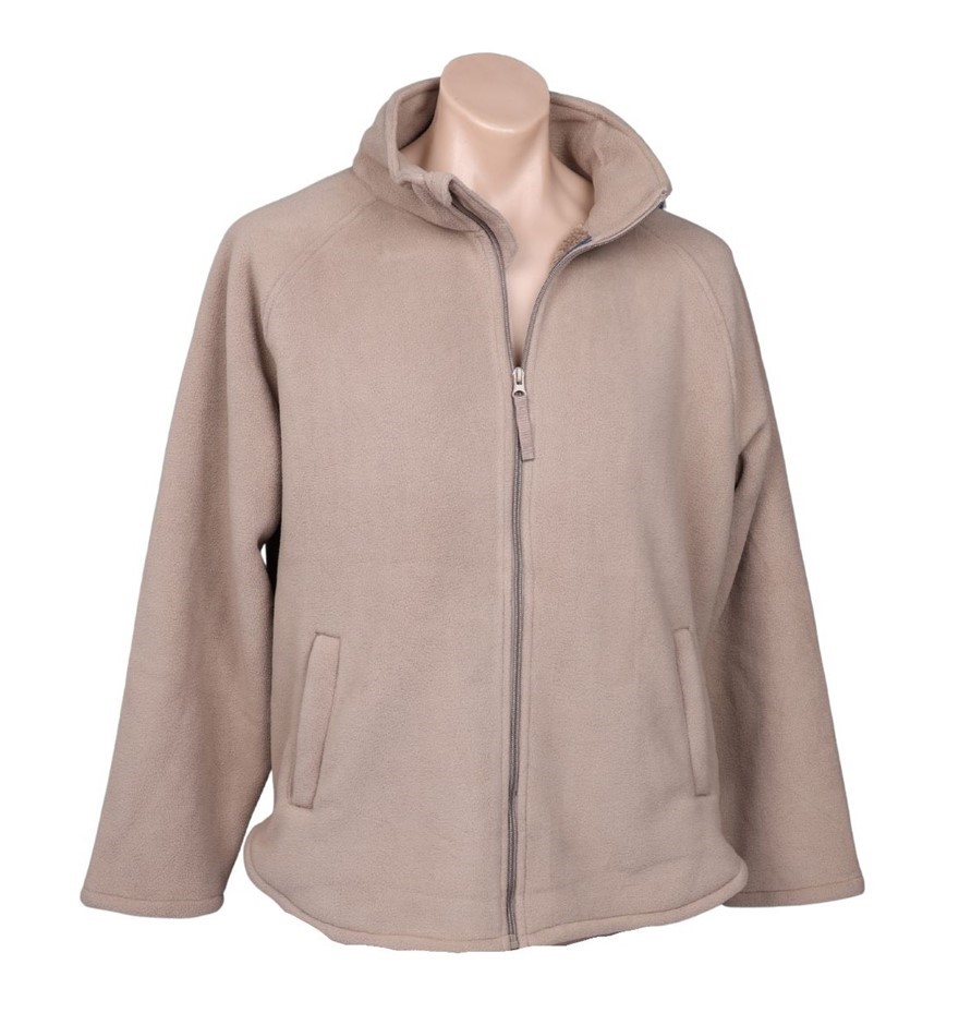 JACHS Women's Fur-Lined Shacket, Size XL, Brown.