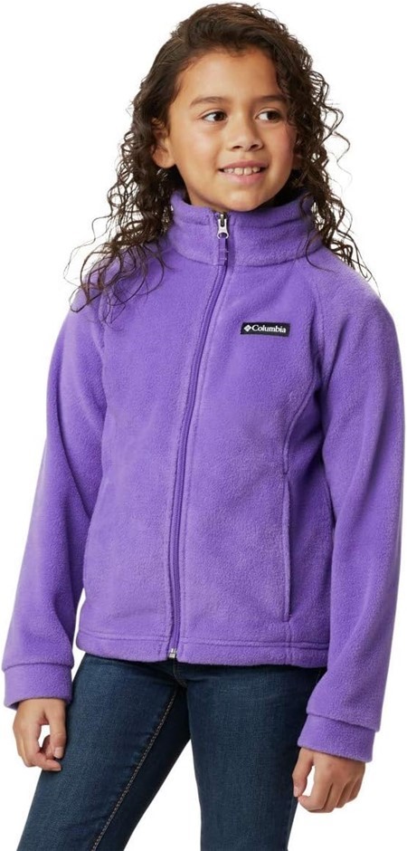COLUMBIA Unisex-Baby Benton Springs Fleece Jacket, Size XL, Grape Gum, 1510