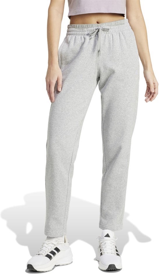ADIDAS Women's Small Logo FeelCozy Pant, Size AU L, MediumGreyHeather, IW81