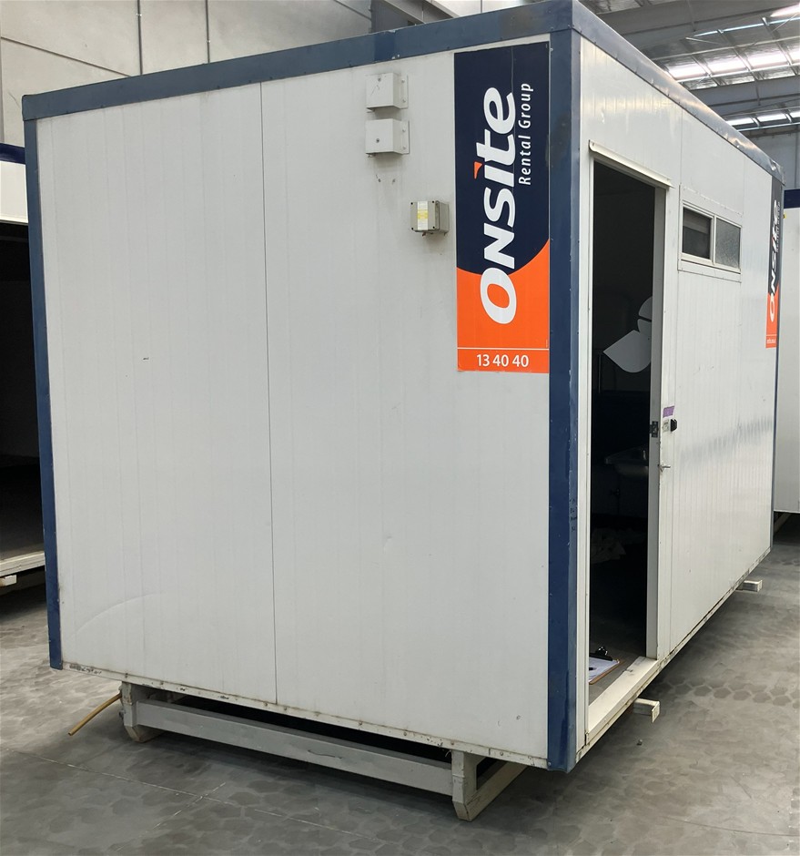 Portable Toilet Block - 3.6m x 2.4m - Male - Pakenham