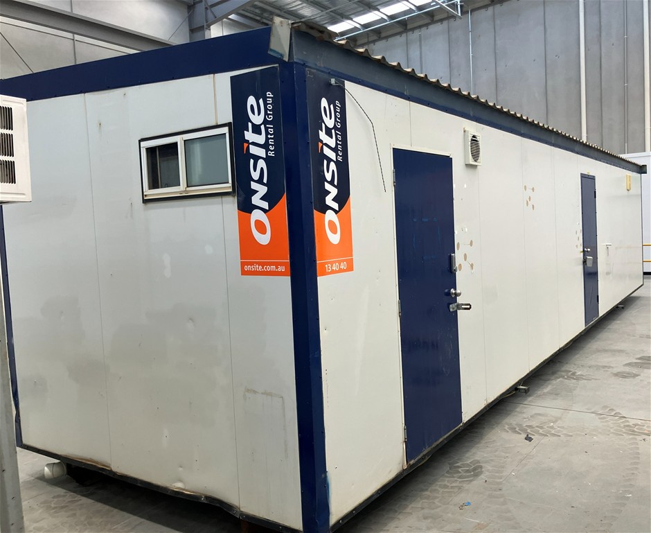 Portable Toilet Block W/ Shower - 12.0m x 3.0m - Pakenham