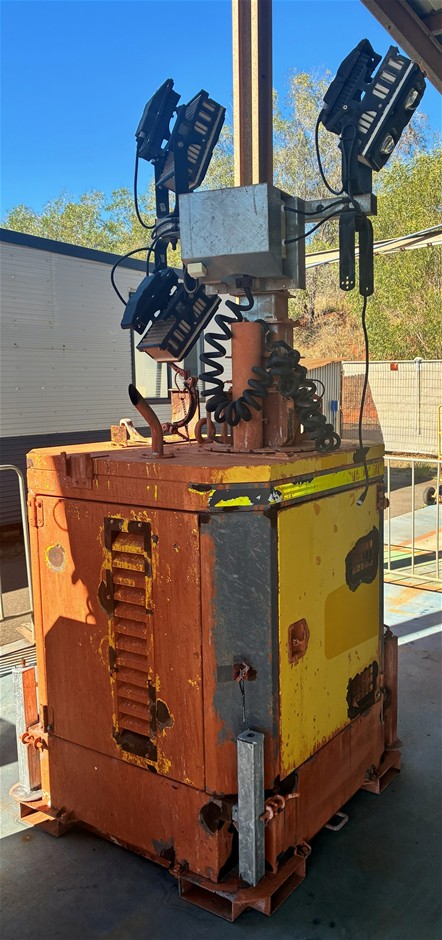 2022 Atlas Copco Hilight B6+ Lighting Tower - 400w- LED DC Cube - Gladstone