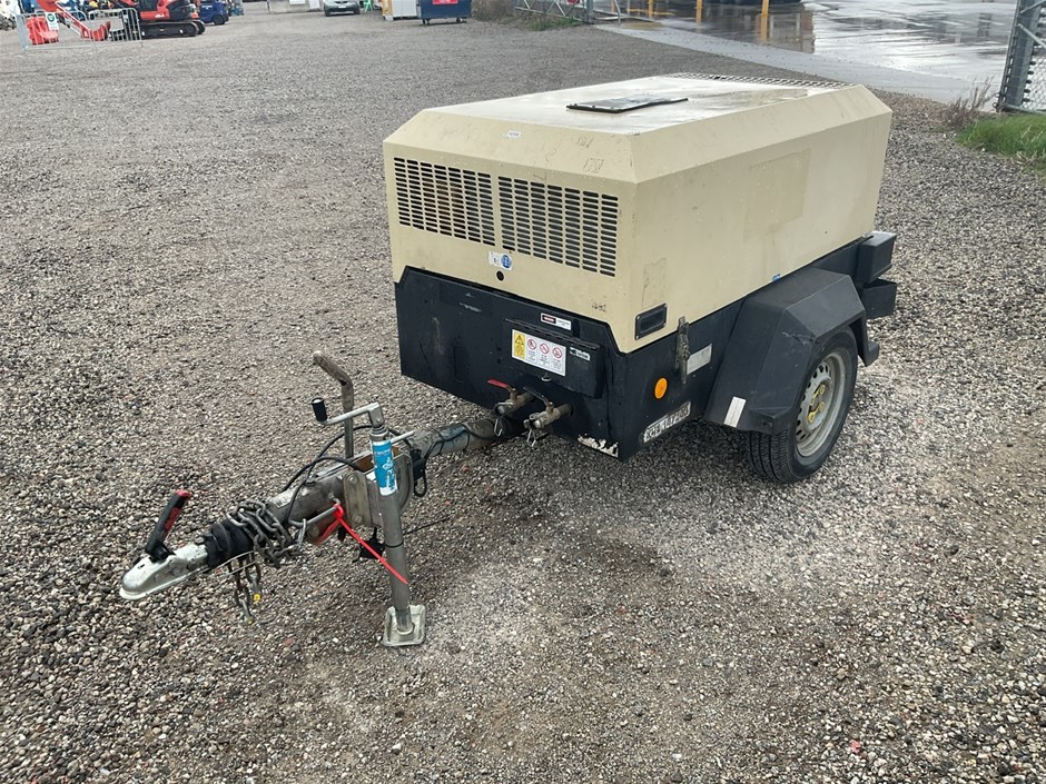 Doosan 731E Trailer Mounted Compressor