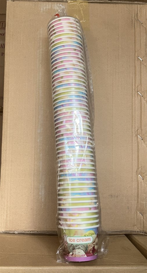250x 4oz Ice Cream Cups