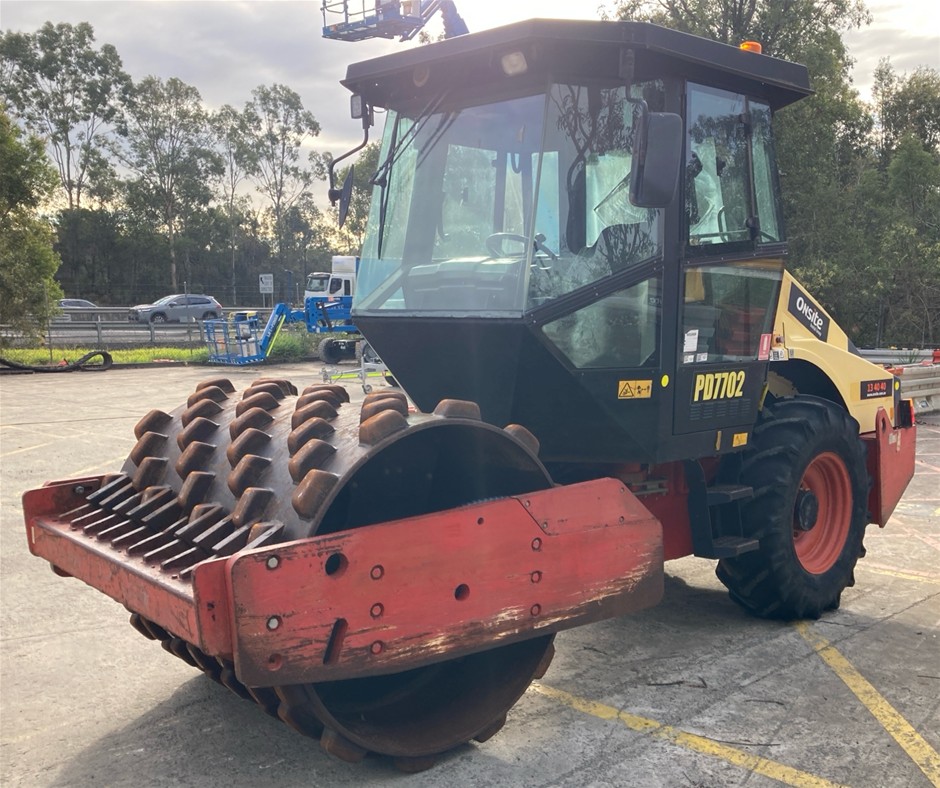 2012 Dynapac CA152PD Roller - Padfoot Single Drum - 7.7t - Forest Lake