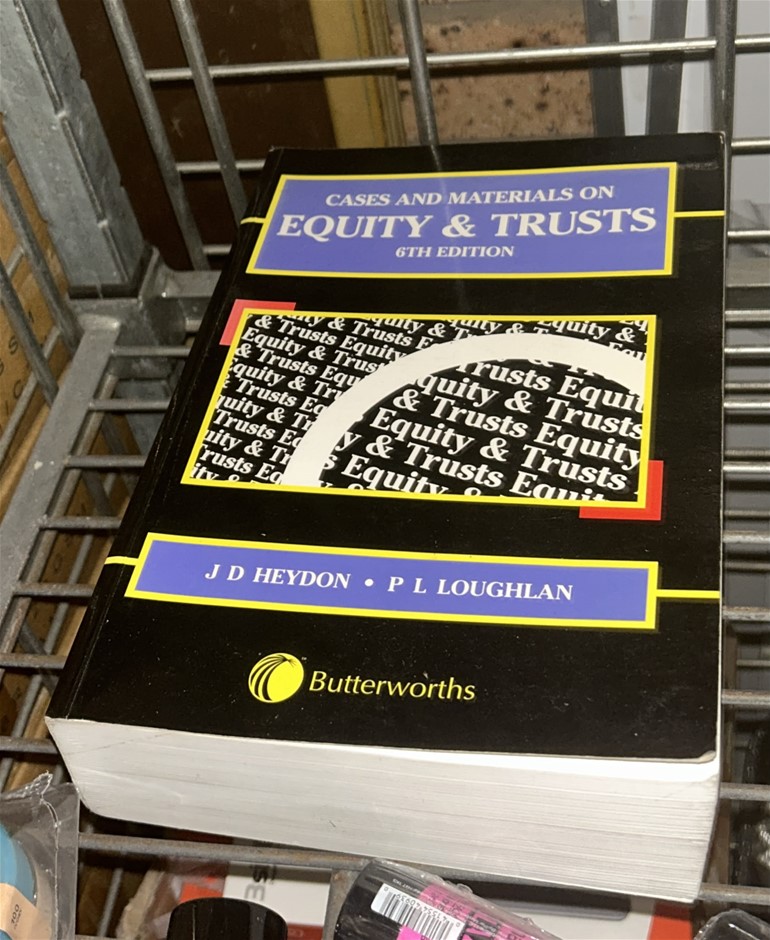 Cases and Materials on Equity & Trusts (6th Edition)
