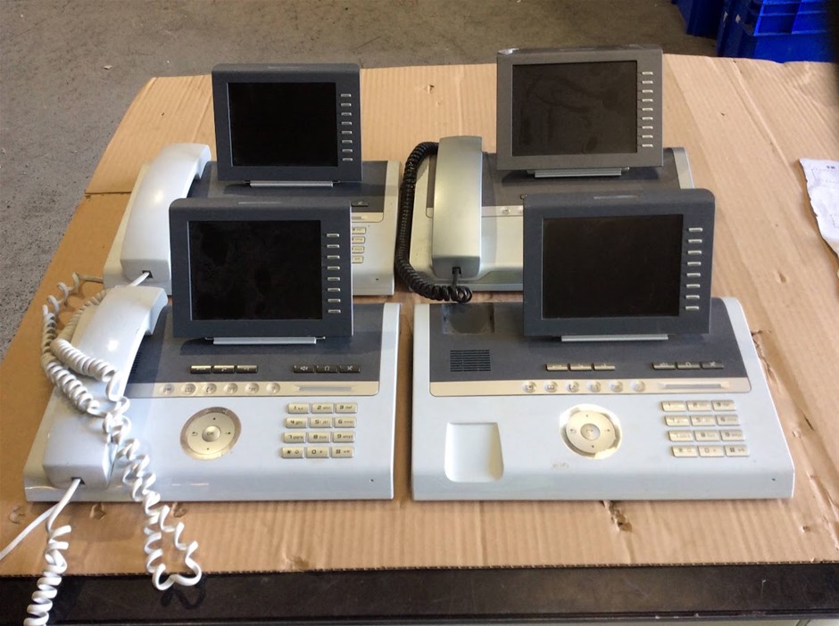 Siemens OpenStage 60 SIP and OpenStage 80 SIP IP Phone (Lot of 4)