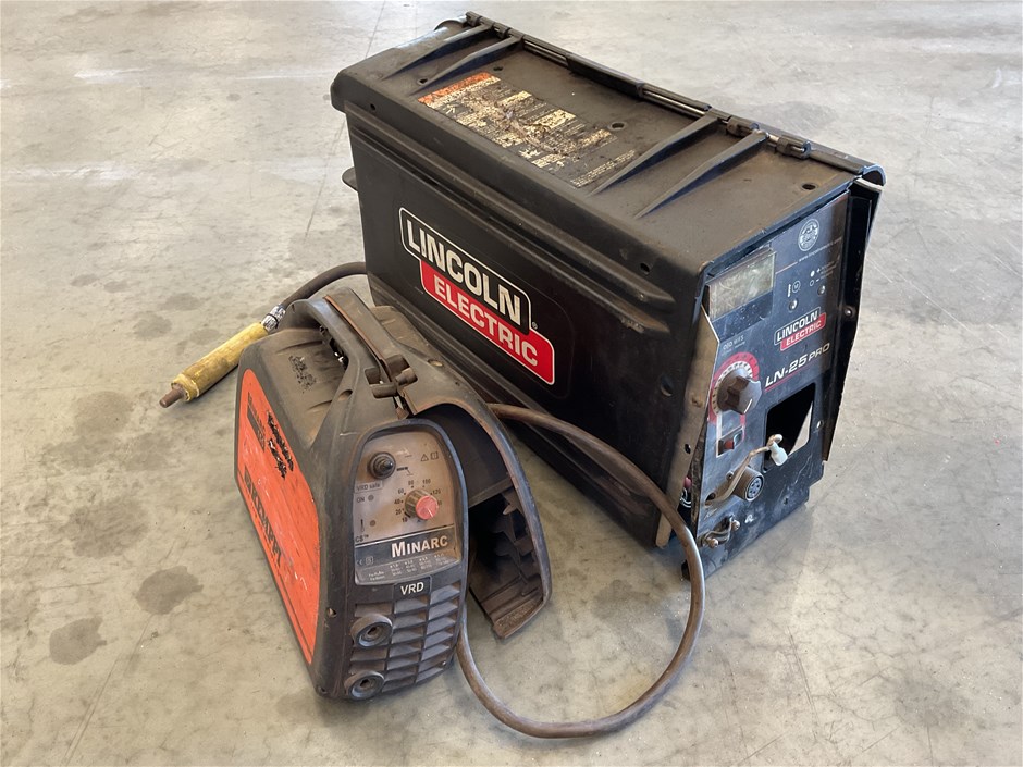 <p>Kemppi Minearc 150 and Lincoln LN25 For Parts or Repair </p>