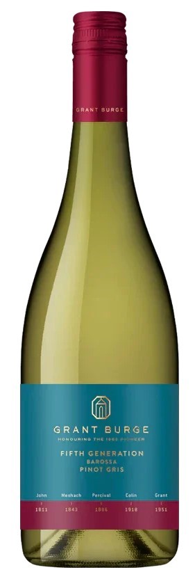 Grant Burge 5th Generation Pinot Gris 2025 (6 x 750mL), Adelaide Hills.