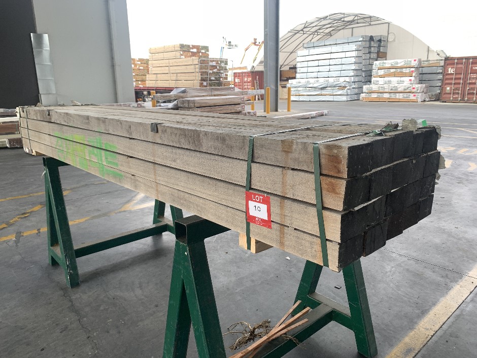 20 x Hardwood Post 125mm x 75mm x 3.0m