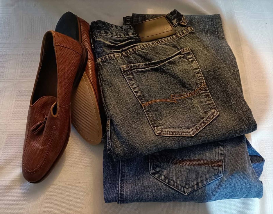 Quality Jeans 36 and Shoes 10. Used