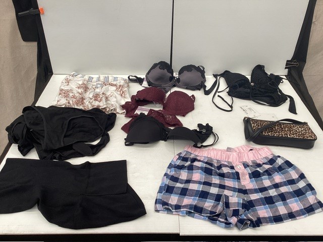 Assorted Clothing And Hand Bag