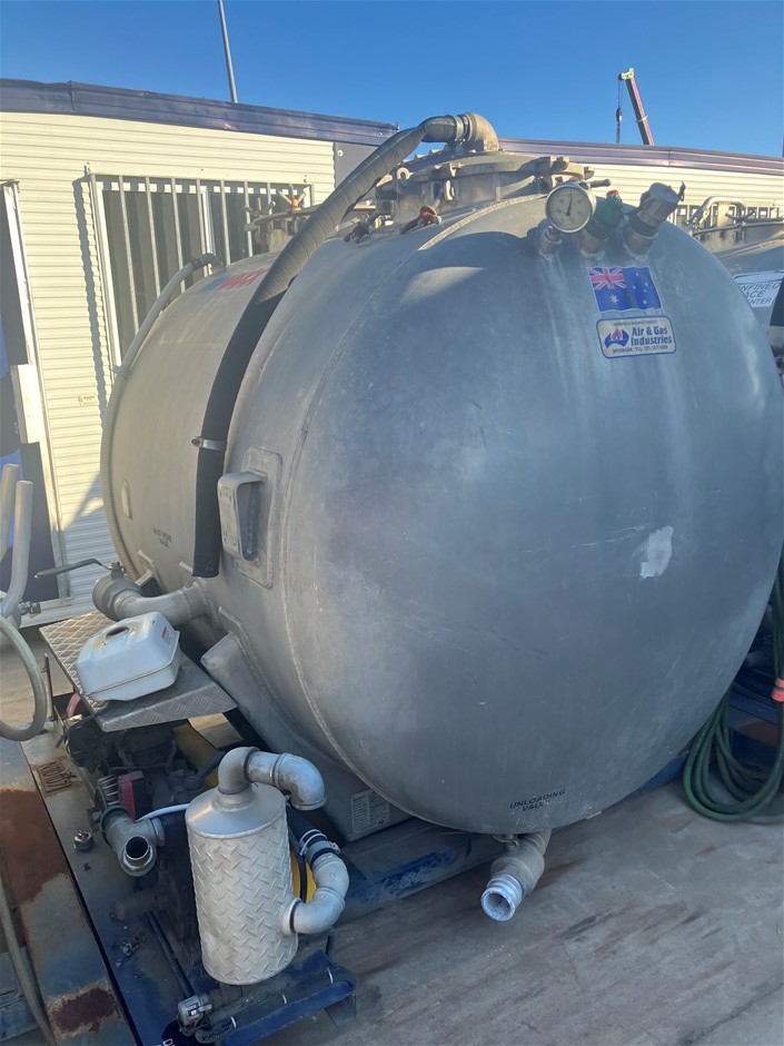 Waste Vacuum Tank - Glendenning