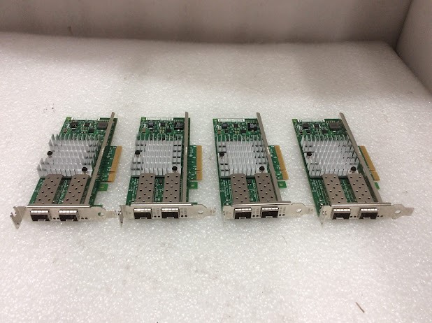 Intel X520-DA2 Ethernet Converged Network Adapter (Lot of 4)