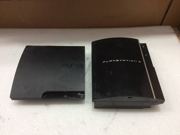 Sony PlayStation 3 CECH-3002B&CECHL02 Console (Lot of 2)