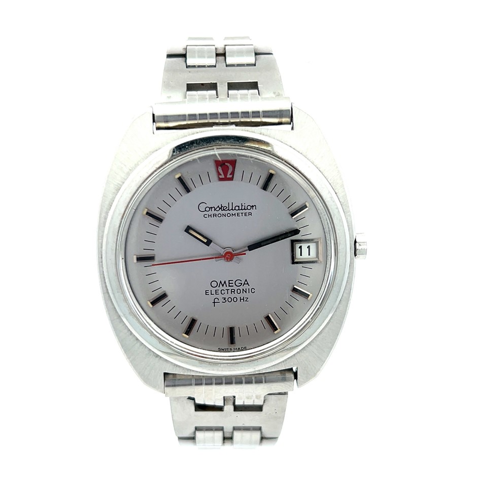 Omega Constellation Chronometer Electronic F300Hz Watch