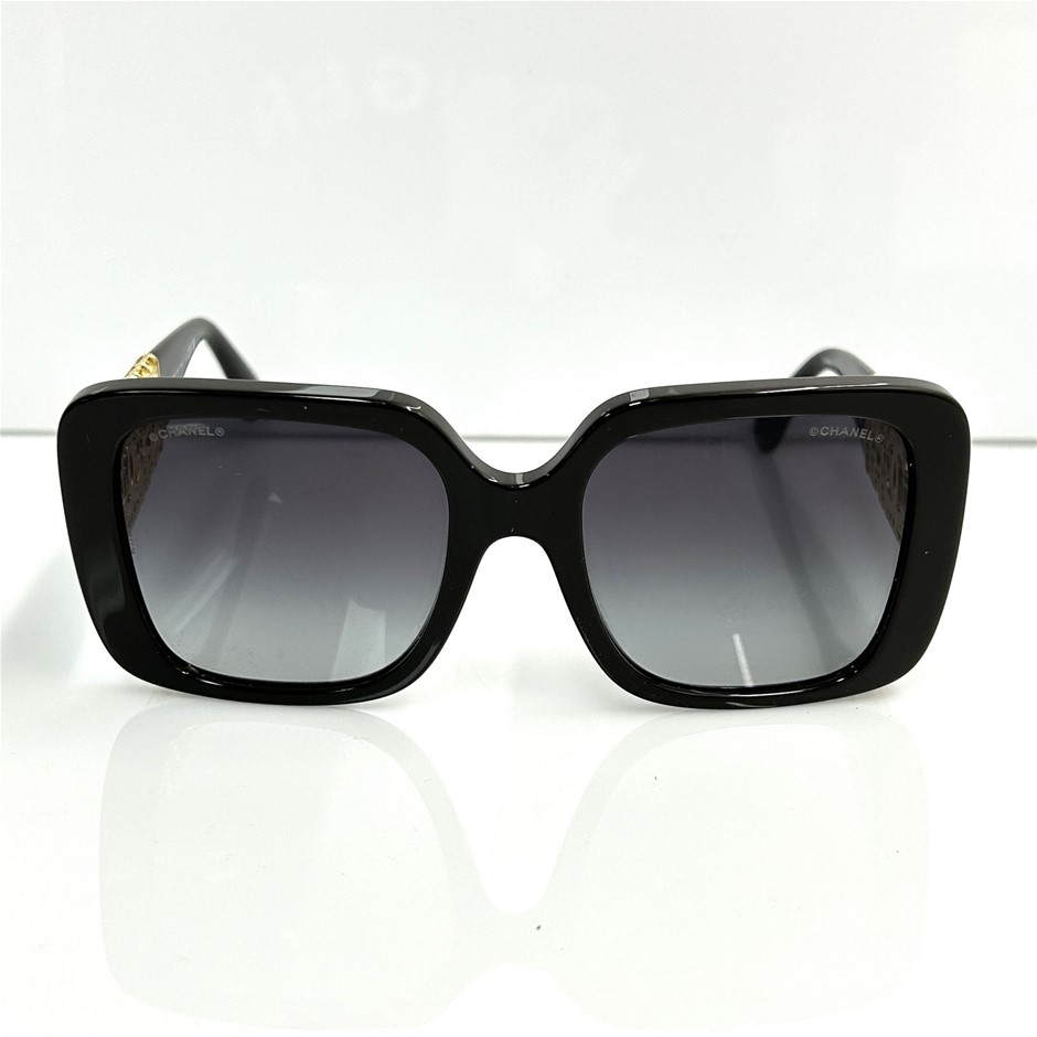 Chanel Oversized Square Sunglasses Model 5532 Black