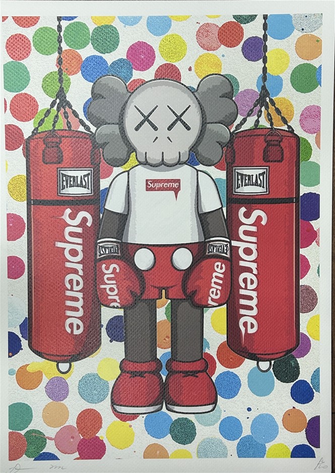 Death Nyc Signed Street Art Print Klaw Supreme Style