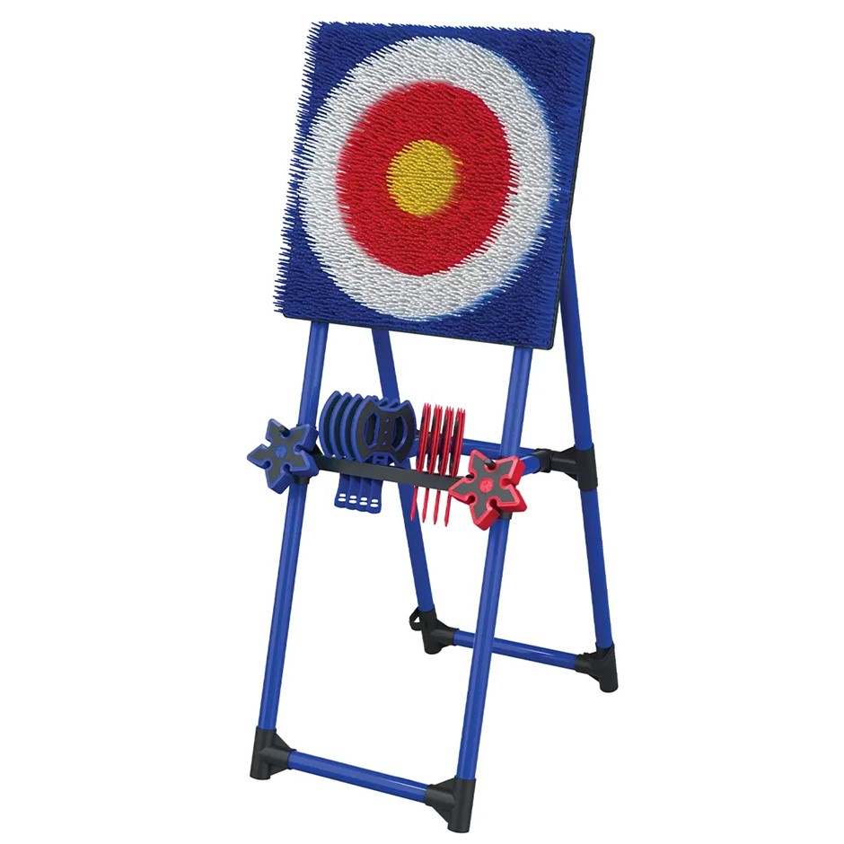 EASTPOINT Axe Throw And Throwing Stars Target Set, Model 1-1-11470-AA001FO.