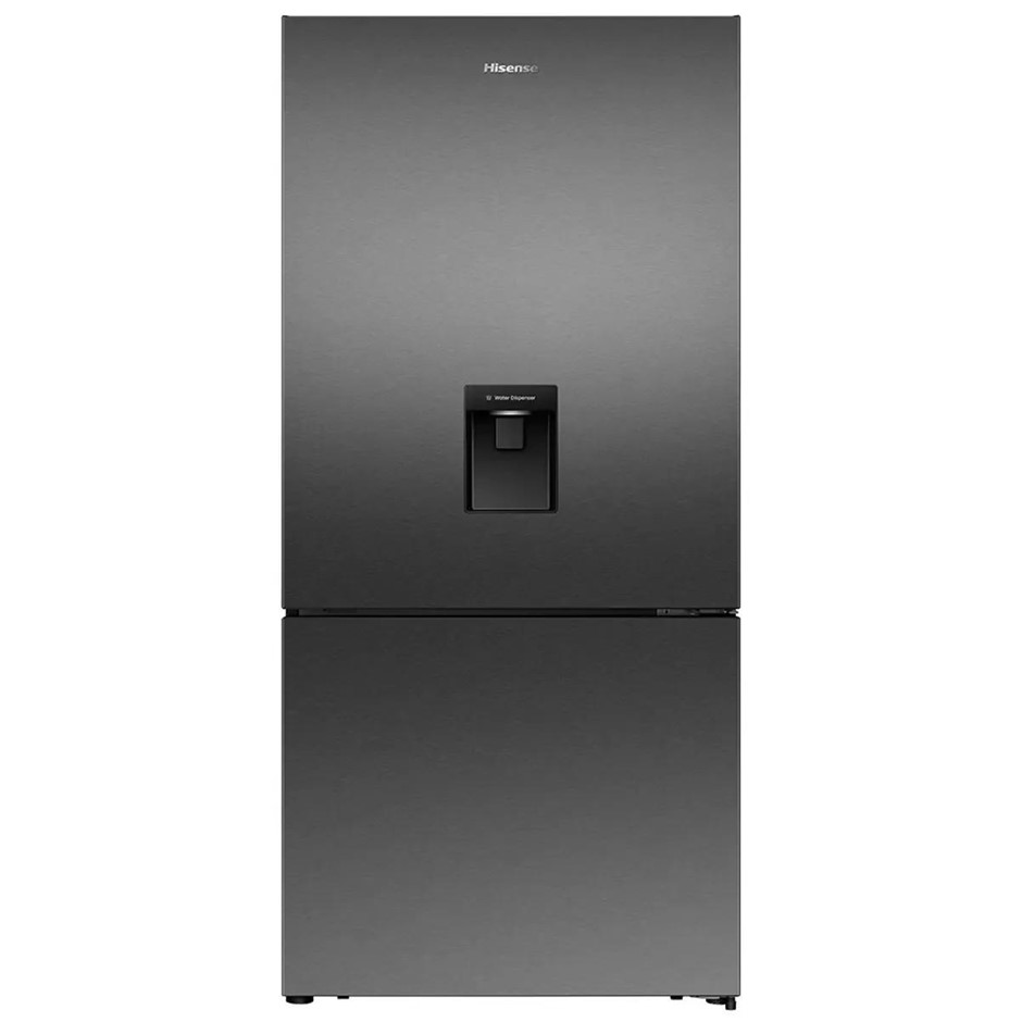 HISENSE 500L PureFlat Bottom Mount Refrigerator, Dark Steel, W 794 x H 1725