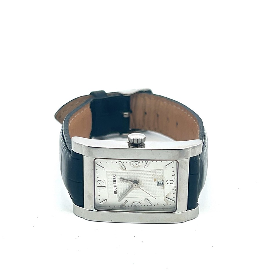 Bucherer Rectangular Dress Watch