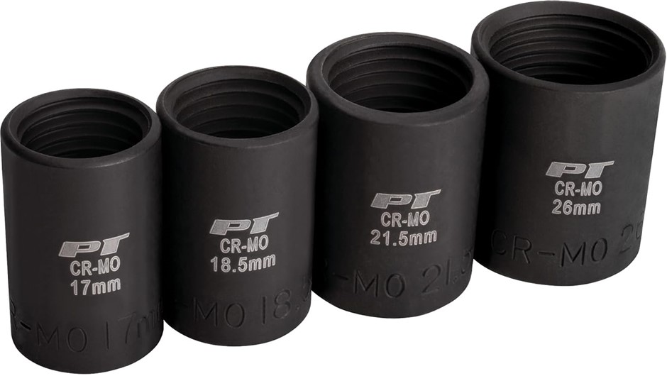 PERFORMANCE TOOL M990 Heavy Duty Impact Socket Set for Lug Nut Removal - Fi