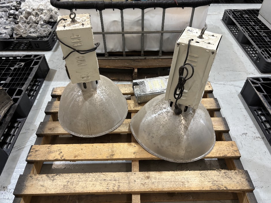 Pair of Industrial High Bay Downlights