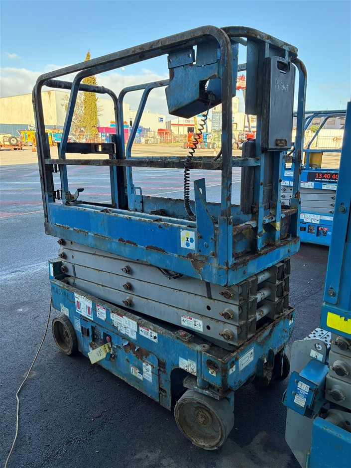 2017 Genie GS1932 Scissor Lift - 19ft Electric - MI:Apr27 - Kwinana