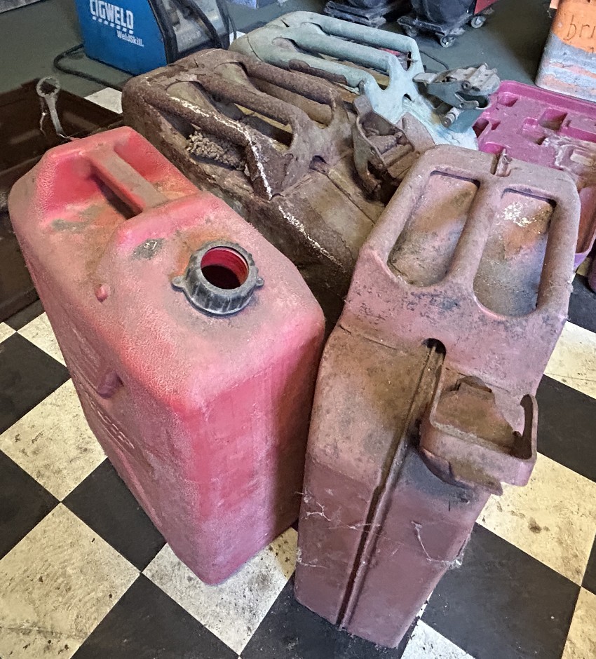 4x 20L Jerry Cans