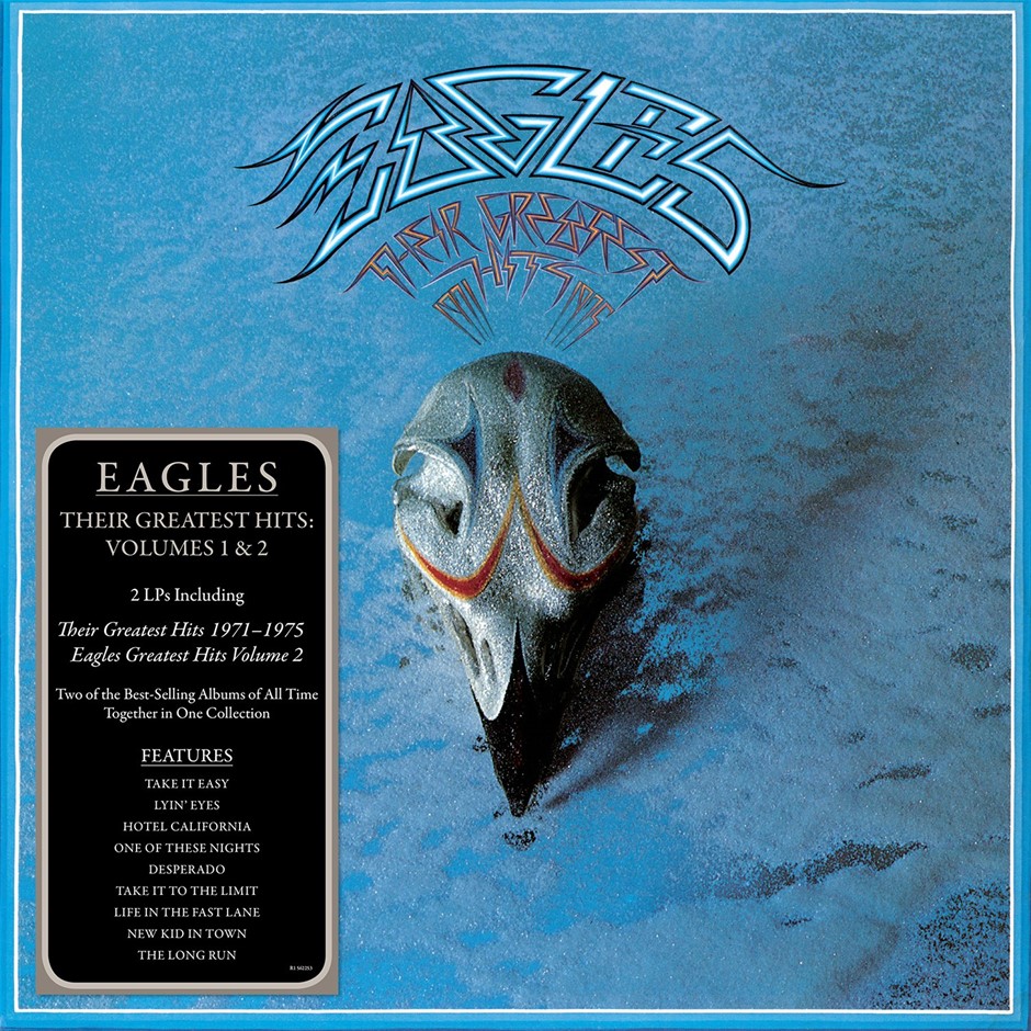 EAGLES, "Their Greatest Hits Vols. 1 & 2." VINYL.