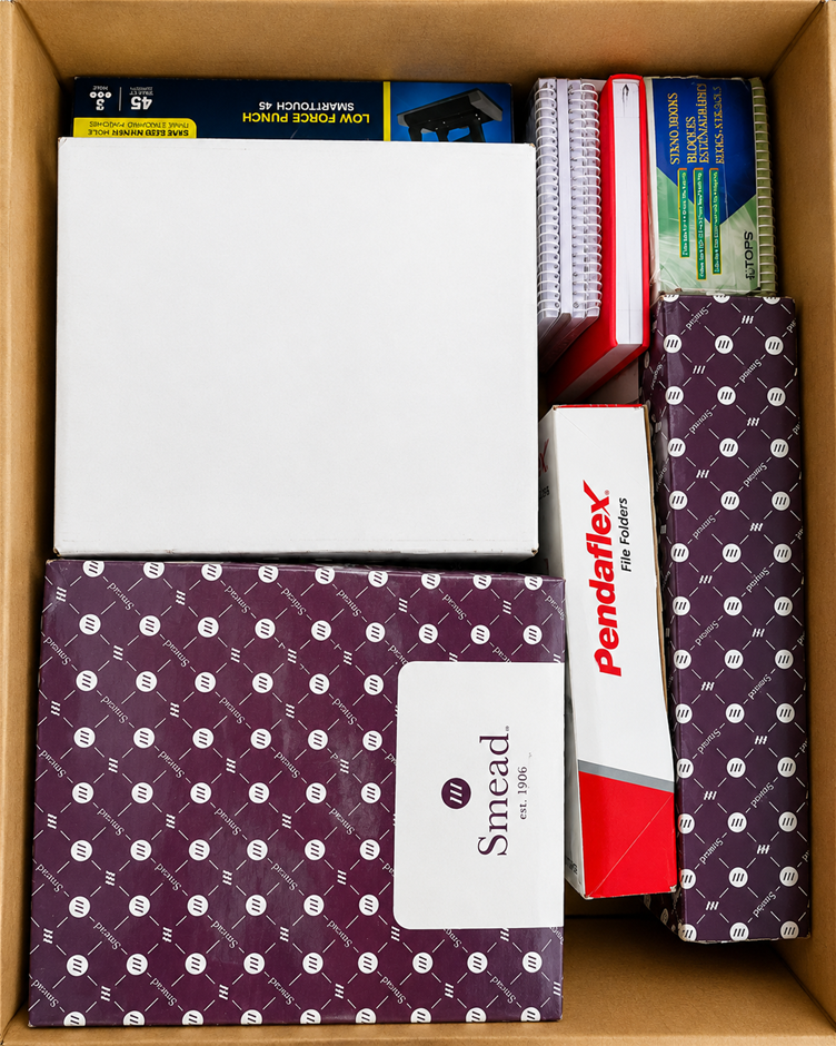 FULL BOX of Stationary & Office Supplies - Smead & Pendaflex File Folders,