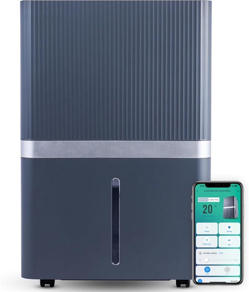 Ausclimate Large 35L Dehumidifier NB: minor use