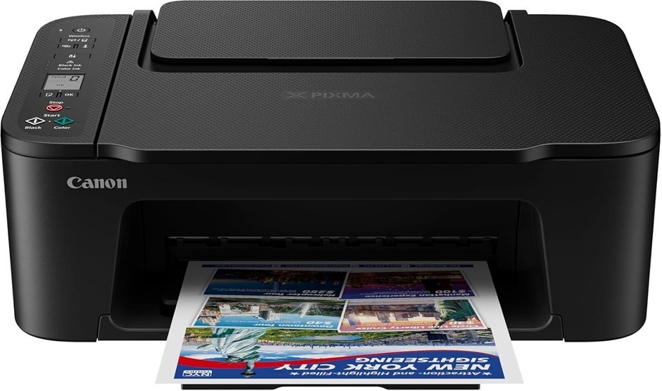 CANON Pixma TS3660 Home Printer, Black. NB: Powers On, No Further Testing.