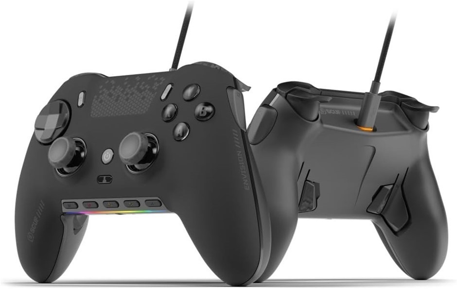 SCUF Envision Wired PC Only Gaming Controller – Anti-Drift Thumbsticks – Fi
