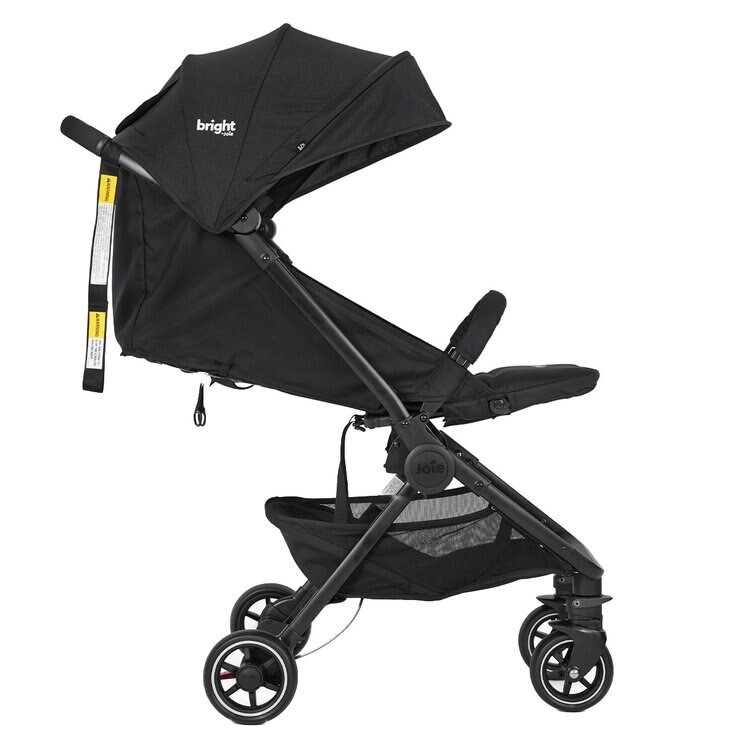 BRIGHT BY JOIE Wandi Lightweight Compact Stroller With Carry Bag, Black.