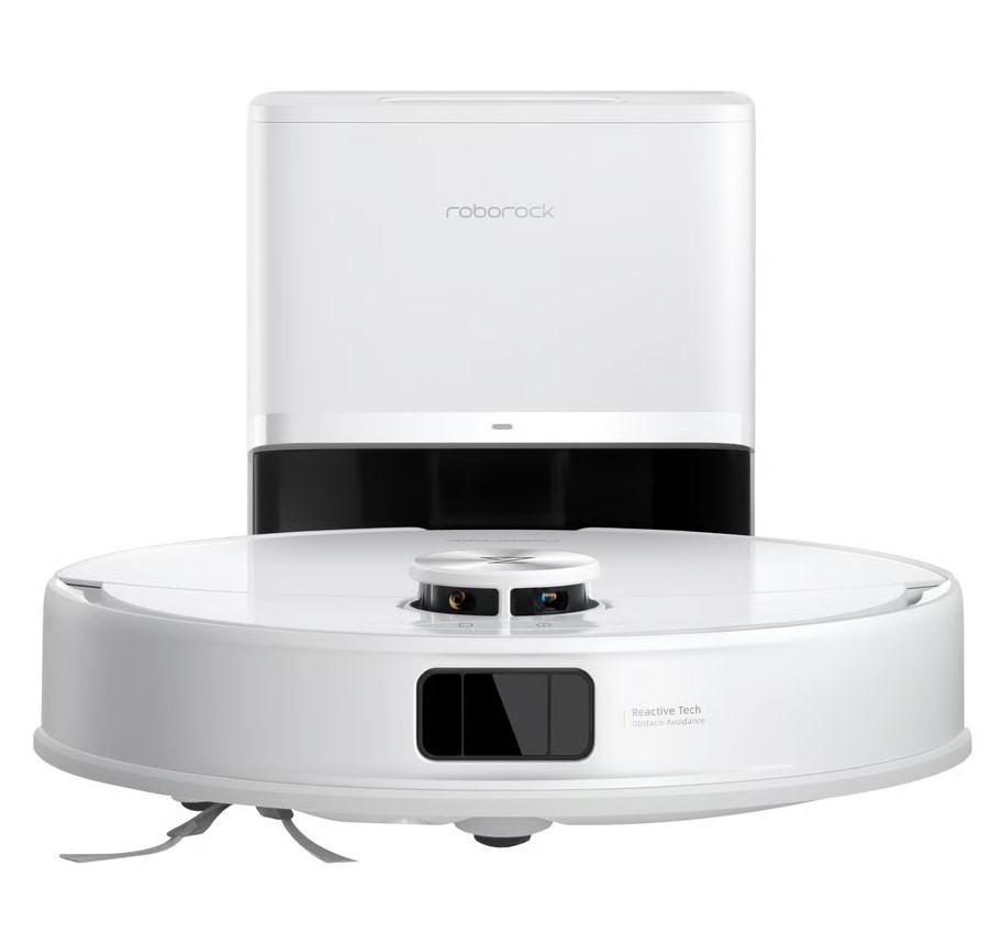 ROBOROCK Q10V+ Robotic Vacuum Cleaner, White, Q10VP02-03. NB: Used.