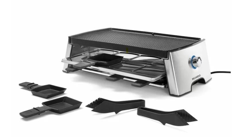RICARDO The Rock Reversible Raclette Party Grill.