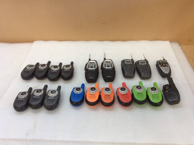 Digitech Mixed Brand and Model Handheld Walkie-Talkies (Lot of 19)